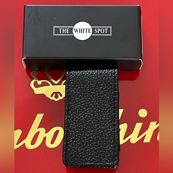 Dunhill the white spot black leather travel protective case for rollagas lighter - Picture 5 of 5